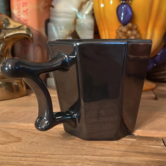Starbucks Holiday 2013 Limited Edition Pagoda Style Handle Graphite Grey Mug - Picture 4 of 6